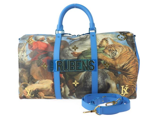 Louis Vuitton Keepall Bandouliere 50 Rubens Masters Collection Boston ...