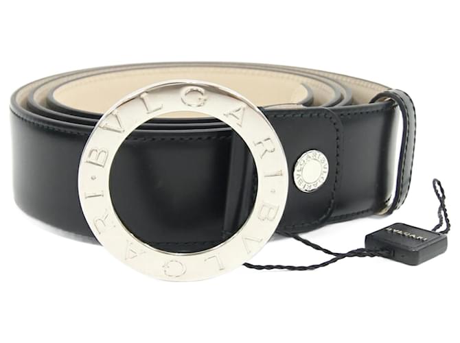 Bulgari Bvlgari Black Leather Belt ref.1512137 - Joli Closet