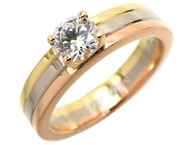 Anillo de compromiso con diamante Cartier de 0,27 ct Oro blanco