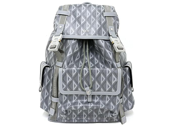 Christian Dior DIOR HIT THE ROAD Backpack Brown Cloth ref.1516835