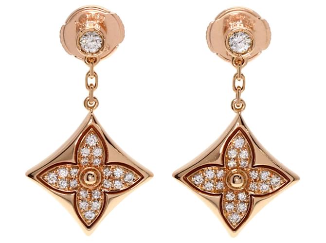 Louis Vuitton Star Blossom BB Earrings in 18K Pink Gold ref
