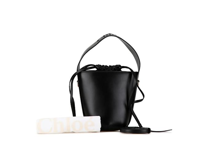 Chloé Sense Bucket Bag Black Leather ref.1520546 - Joli Closet