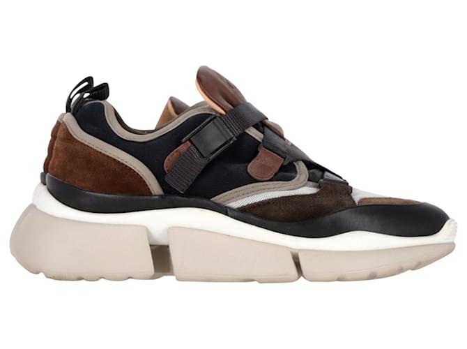 Chloé Sonnie Low-Top Sneakers in Multicolor Leather Multiple Chloé Sonnie Low-Top Sneakers in Multicolor Leather Multiple