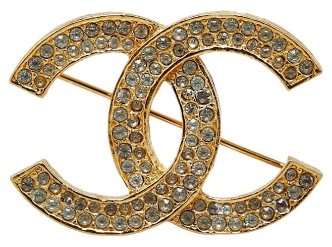 Chanel Logo CC Golden Gold-plated ref.JC1528247 (Sold) - Joli Closet