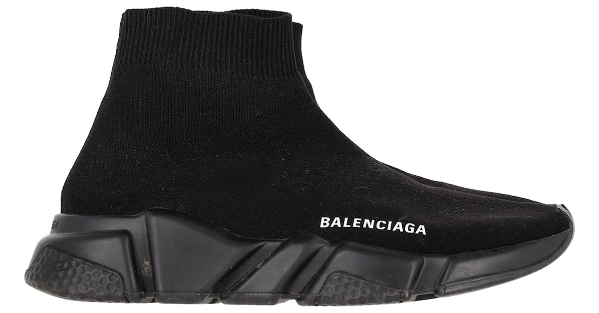 Balenciaga Speed Trainer in Black Polyester ref.1530331 Joli Closet