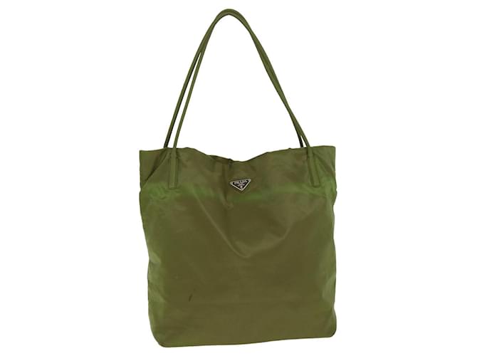PRADA Tote Bag Nylon Khaki Auth 79651 ref.1533404 - Joli Closet