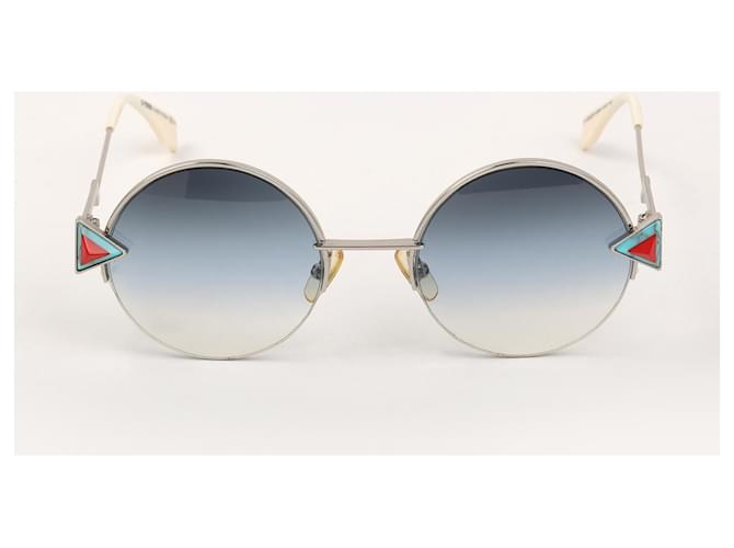 FENDI Sunglasses Metal Blue ref.1533539 - Joli Closet