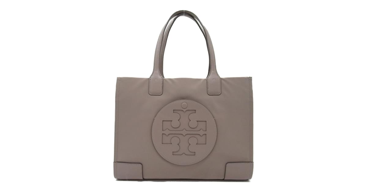 Tory burch gray tote sale