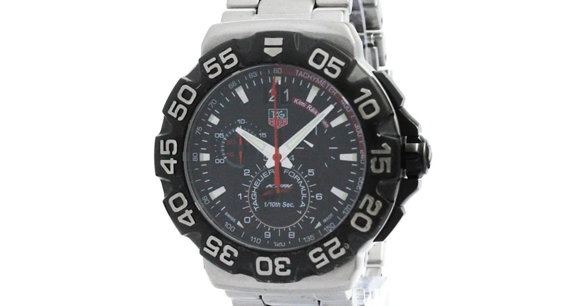 TAG Heuer Formula 1 Kimi Raikkonen Grande Date Watch CAH1014 ref.1535415 Joli Closet