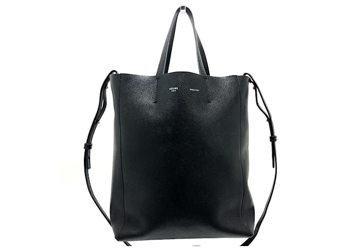 Céline Celine Cabas Small Bag Black Leather ref.1549378 - Joli Closet