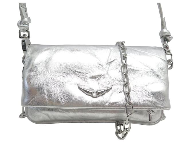 NEUF SAC A MAIN ZADIG VOLTAIRE POCHETTE ROCK NANO ETERNAL