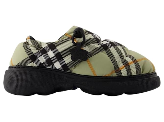 サンダル・ミュール Burberry Pillow Low Mules - Burberry - Nylon - Multicolor Pillow Low Mules - Burberry - Nylon - Multicolor