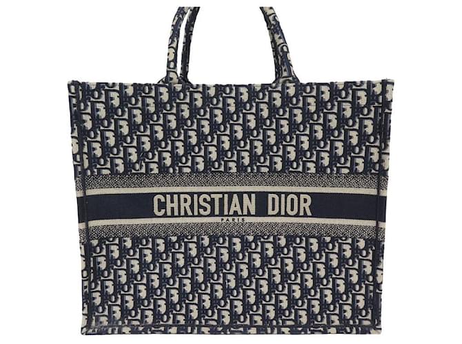 バッグ christianDior NEW CHRISTIAN DIOR BOOK TOTE LARGE OBLIQUE CANVAS M1286ZRIW BAG