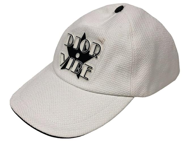 christian dior キャスケット　メッシュ　58 Christian Dior Blue Denim Baker Boy Hat with Mesh Detail