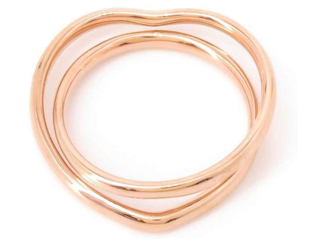 Hermès Hermes Vertige Cool MM Band Ring in 18K Pink Gold ref