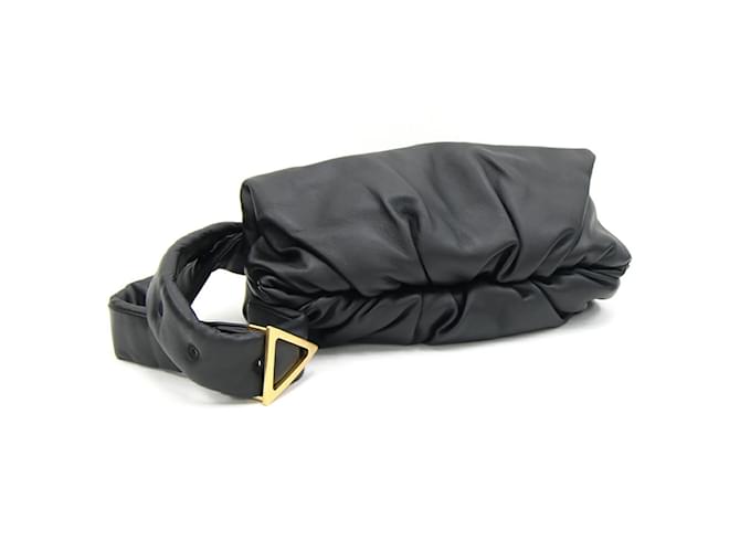 Bottega Veneta Black Leather Body Bag ref.1578455 - Joli Closet