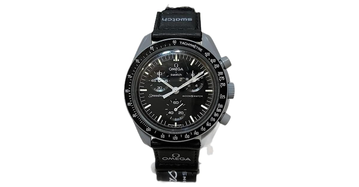 Swatch X Omega MoonSwatch Mission to the Moonphase New Moon