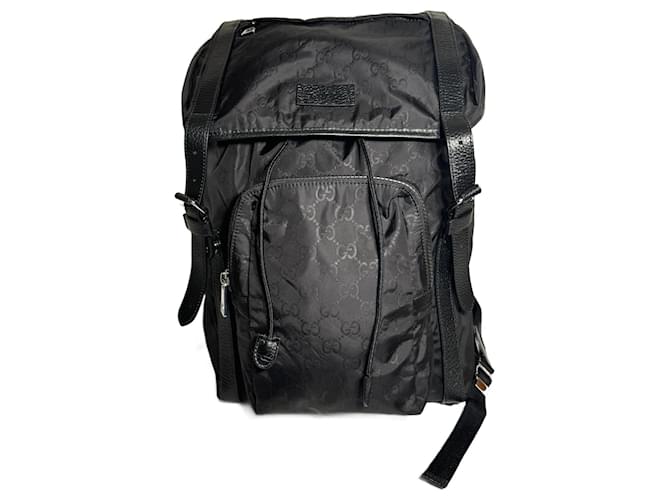 Gucci nylon backpack Black Cloth ref.1590780 - Joli Closet
