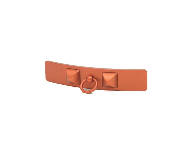 Hermès Hermes Barrette Caprice Medor Hair Arum in Orange ref  display picture 3