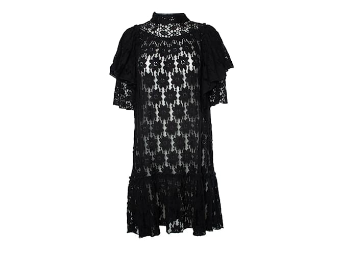Isabel Marant Etoile, black lace dress Cotton ref.1596679 - Joli Closet Isabel Marant Etoile, black lace dress Cotton ref.1596679 - Joli Closet