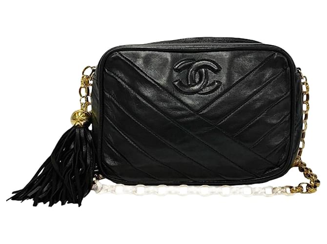 CHANEL♡ショルダーバッグ CHANEL Pre-Owned 1985-1990 クラシック スクエア フラップ ショルダー