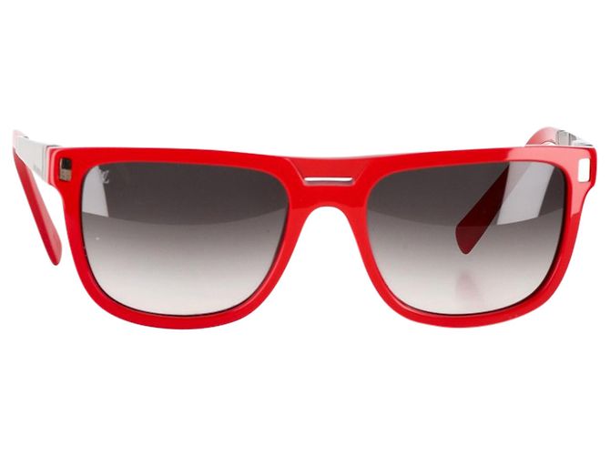 Louis Vuitton Apparition Sunglasses Z0709W in Red Acetate 