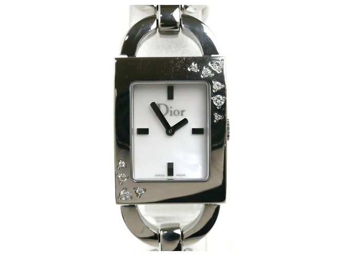 Christian Dior Malice Diamond Watch Silvery ref.1599601 