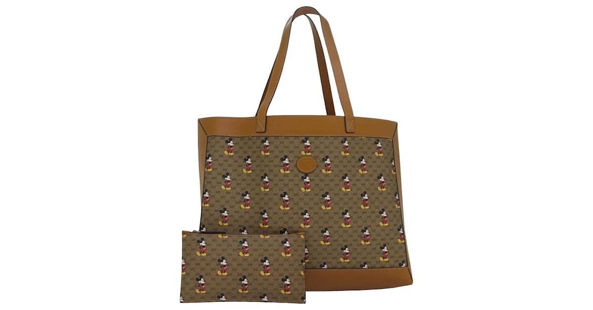 Gucci mickey tote bag sale