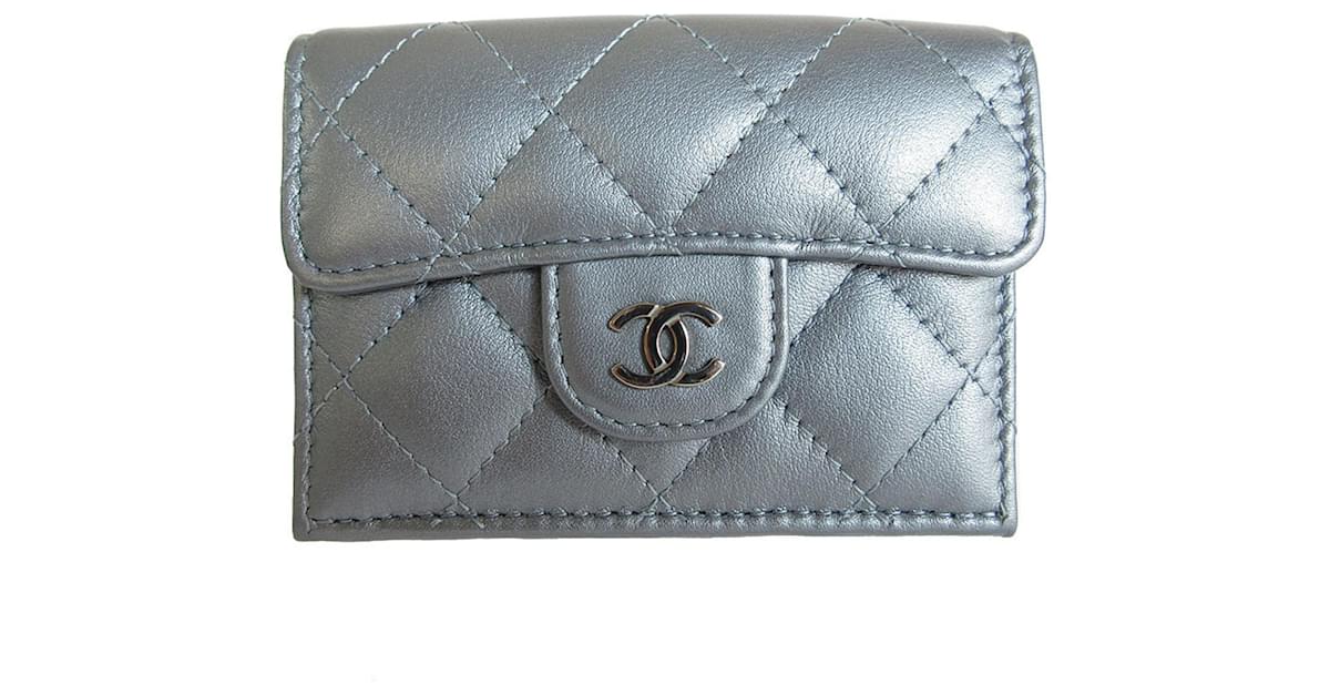 Chanel Caviar Flap hotsell Wallet 3.7