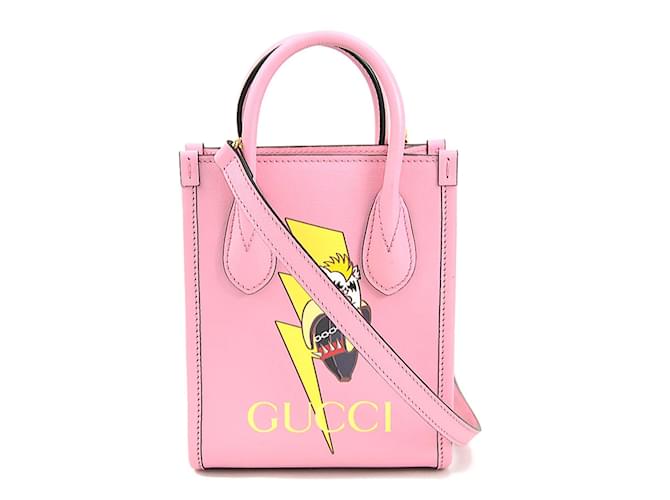 Gucci Pink Leather Shoulder Bag ref.JC1606987 (Sold) - Joli Closet