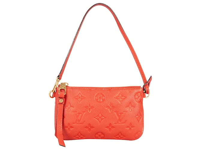 Louis Vuitton Monogram Empreinte Citadine Mini Pochette Red Cloth  ref.1608147 - Joli Closet