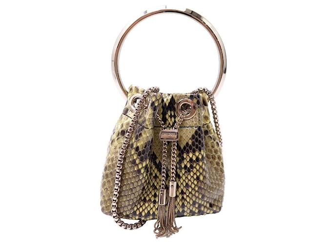 ショルダーバッグ・ポシェット Jimmy Choo Bon Bon Fuc Snakeskin Print Leather Bag BONBONTYT_001463_FRONT_vg691.jpg
