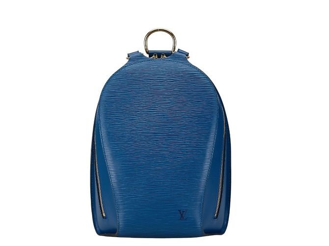 LOUIS VUITTON Epi Mabillon Backpack Blue Authentic Pre-Owned Louis Vuitton Mabillon Backpack - Blue  main image 3