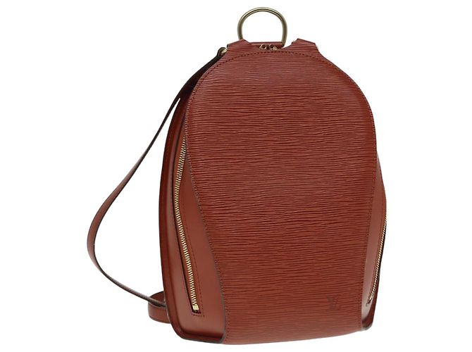 LOUIS VUITTON Epi Mabillon Backpack Brown M52233 LV Auth  display picture 1