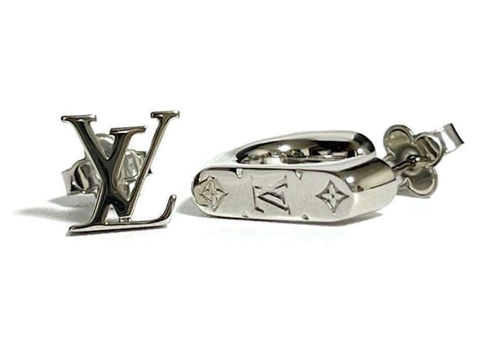 Louis Vuitton Men's Monogram Chain Asymmetrical Stud