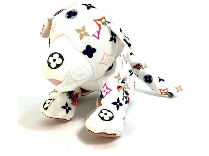 Louis Vuitton Dudu Tiger Doll White Multiple colors Cotton