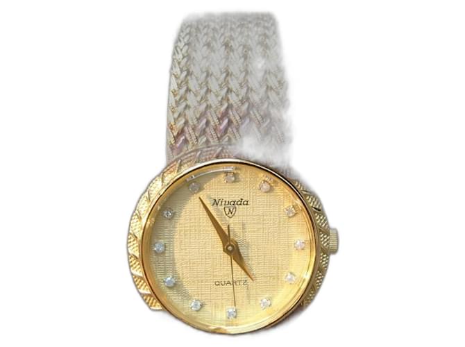 Reloj Nivada Mujer Dorado Autre Marque Reloj De Cuarzo Femenino