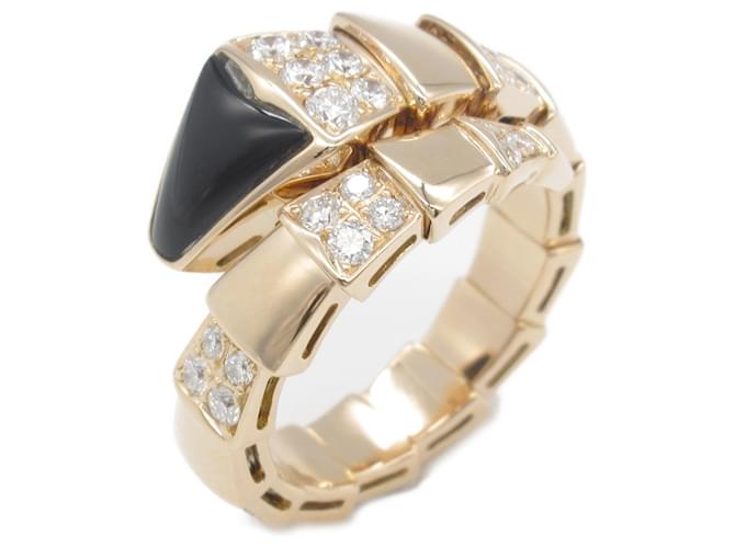 Bulgari Bvlgari Serpenti Viper Ring Black Joli Closet
