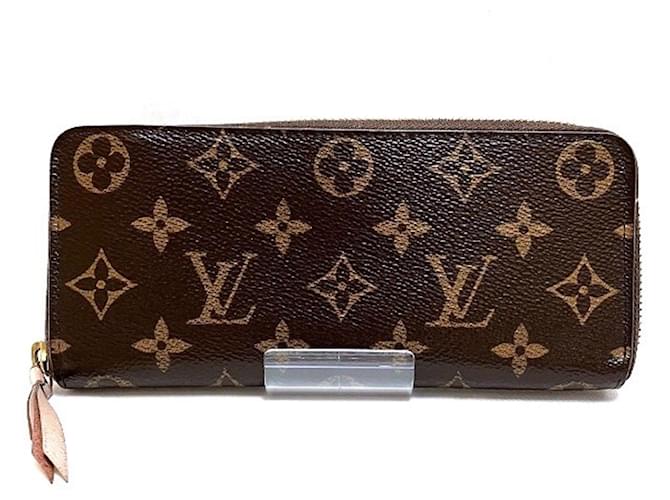 Louis Vuitton Monogram Portefeuille Clemence Wallet Pink