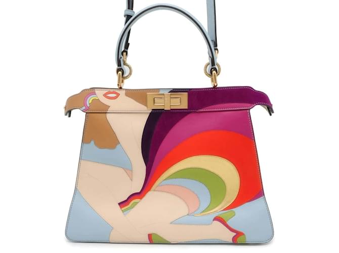 Fendi Handbag Peekaboo Iseeu Antonio Lopez Medium Multiple colors