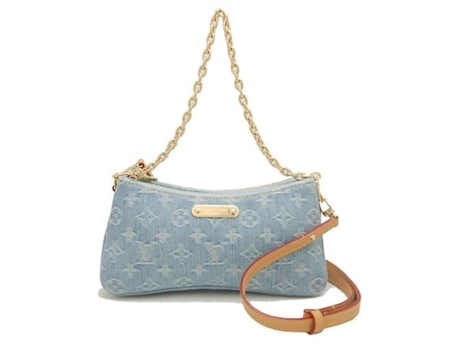 Louis Vuitton Pochette Rive M83532 Shoulder Bag Light blue Denim