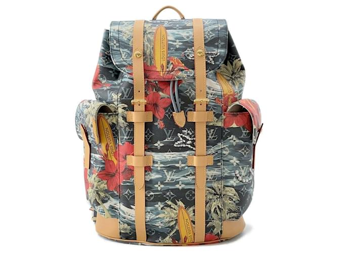 Louis Vuitton Monogram Surfing Christopher MM Backpack Multiple
