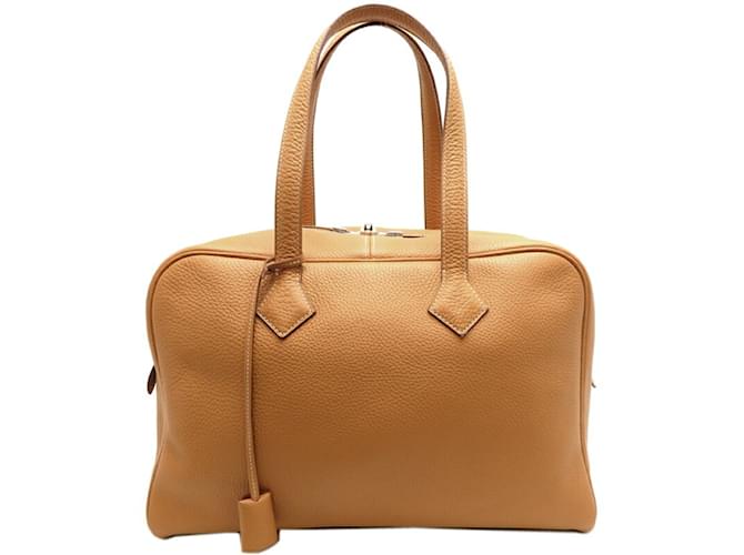Hermès Hermes Victoria 35 Boston Bag Leather ref.JC1632170 (Sold