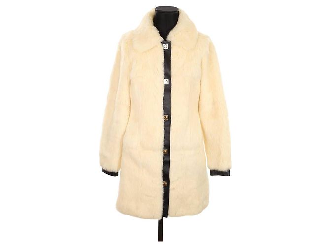 Manteau MANOUSH En Fausse Fourrure - Occasion Très Bon État - Taille Regular