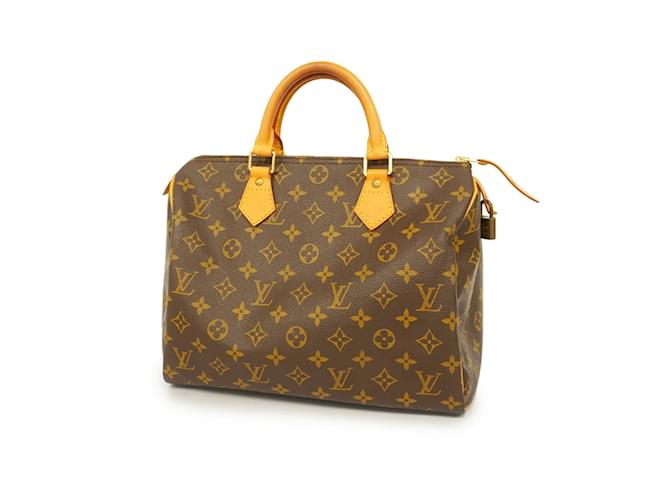 Louis Vuitton Monogram Speedy 30 Handbag Brown ref.JC1632845 (Sold