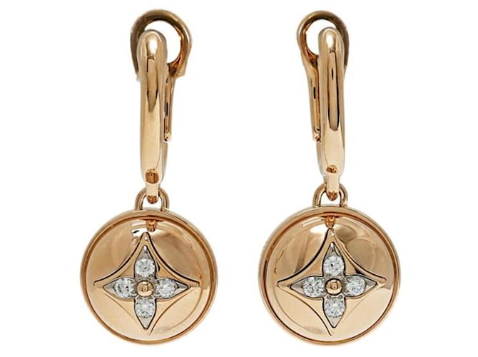 Louis Vuitton Boucle d'oreille B Blossom K18PG Pink Gold