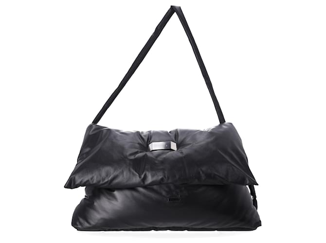 Rick Owens Pillow Griffin Quilted Shoulder Bag in Black