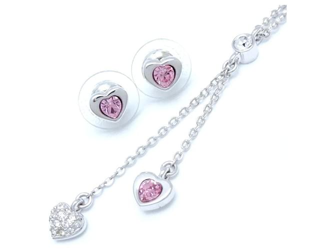 Orecchini A Cuore Placcati Argento, Philip Jones, Gioielli Eleganti In Sacchetto Regalo