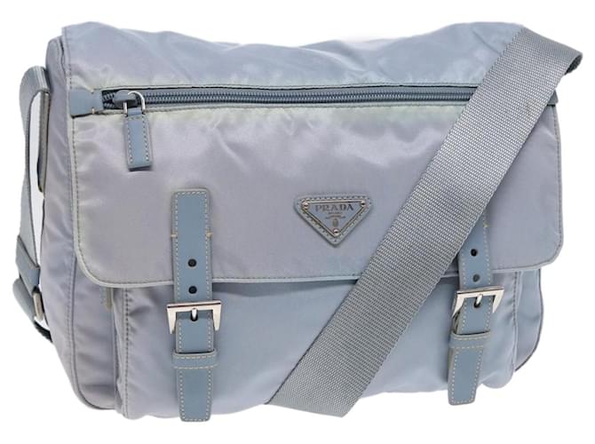 Prada Grey Blue Crossbody Bag Air Force Blue Prada Re-Edition - Main Image