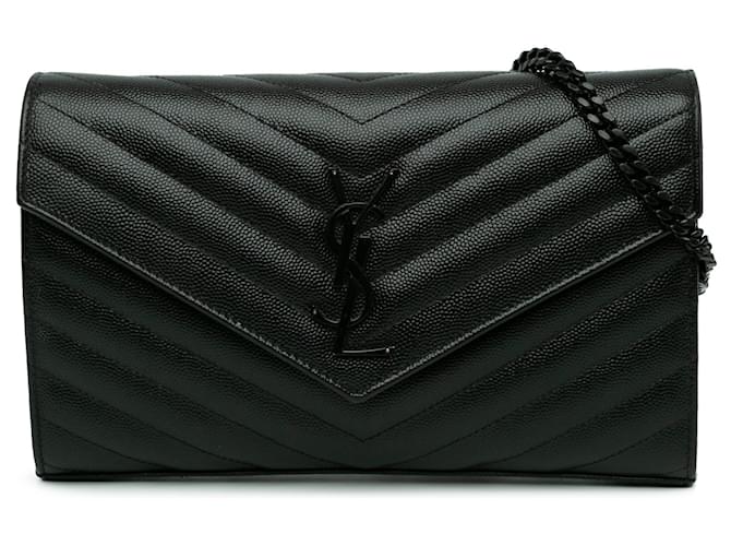 Ysl Crossbody Bag Black Chain Ysl Bag Black Logo YSL Crossbody Bag